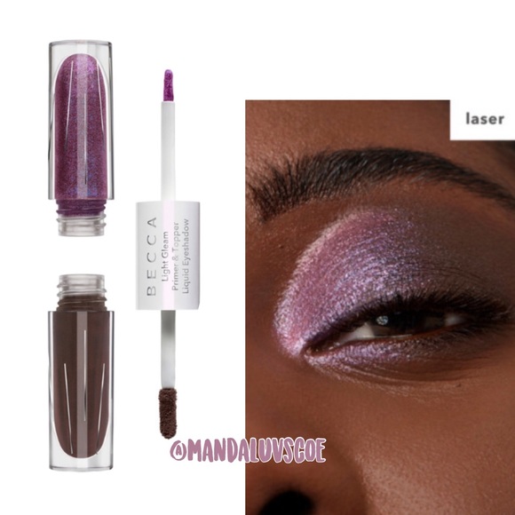 🎀 BECCA Light Gleam Primer & Topper Eyeshadow - Picture 1 of 9